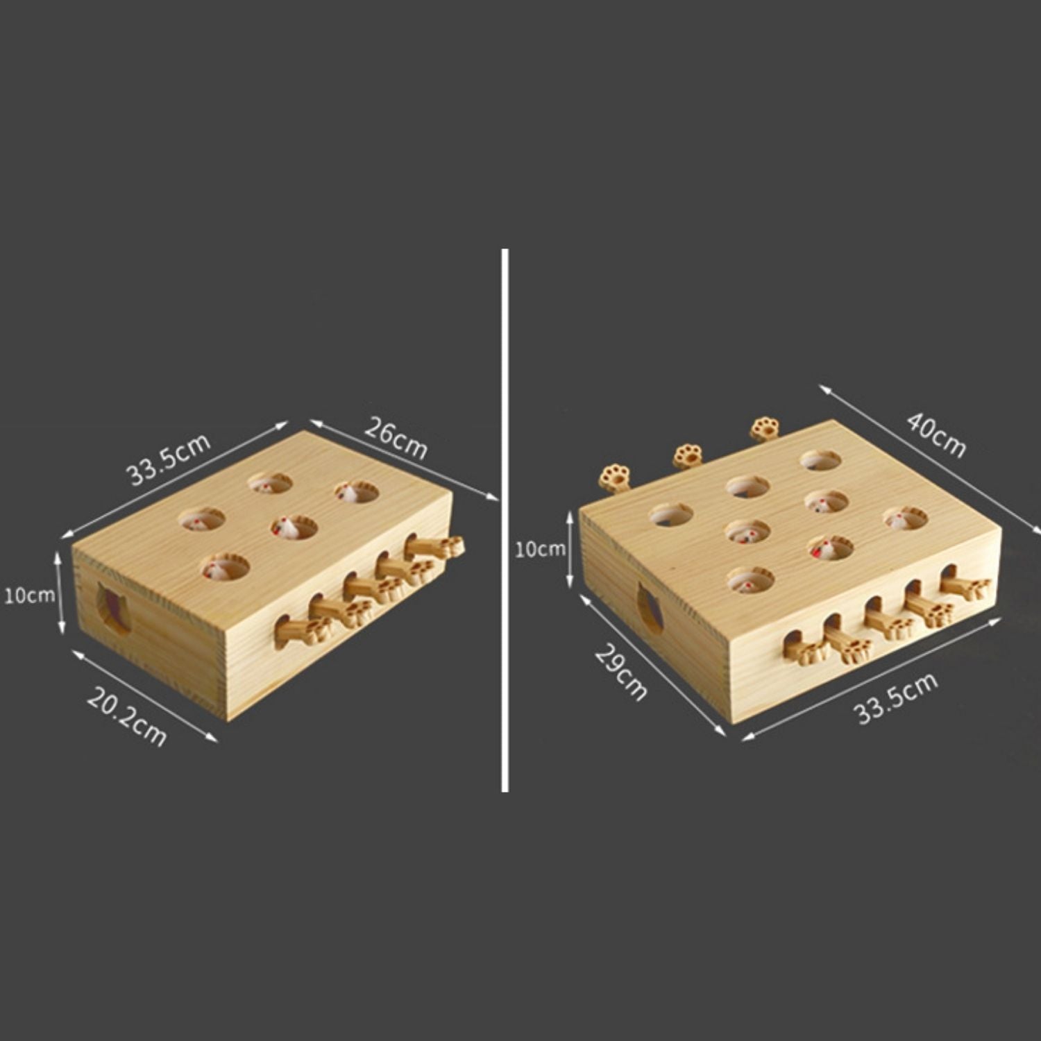 Interactief Kat Speelgoed kat bovenop speelgoed muis